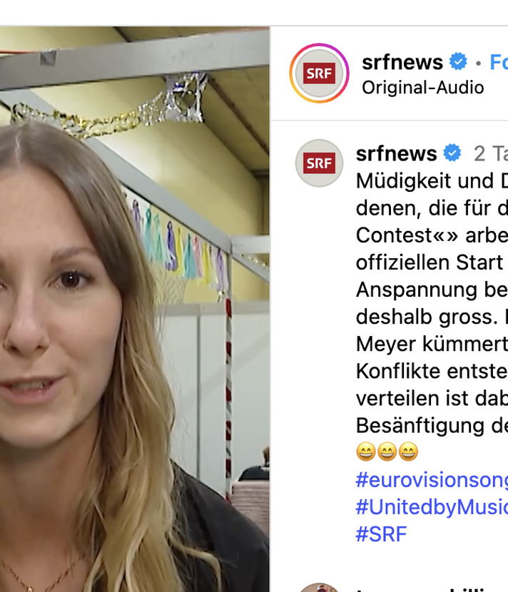 ESC Basel: Diese Luzernerin hat einen sehr speziellen Job