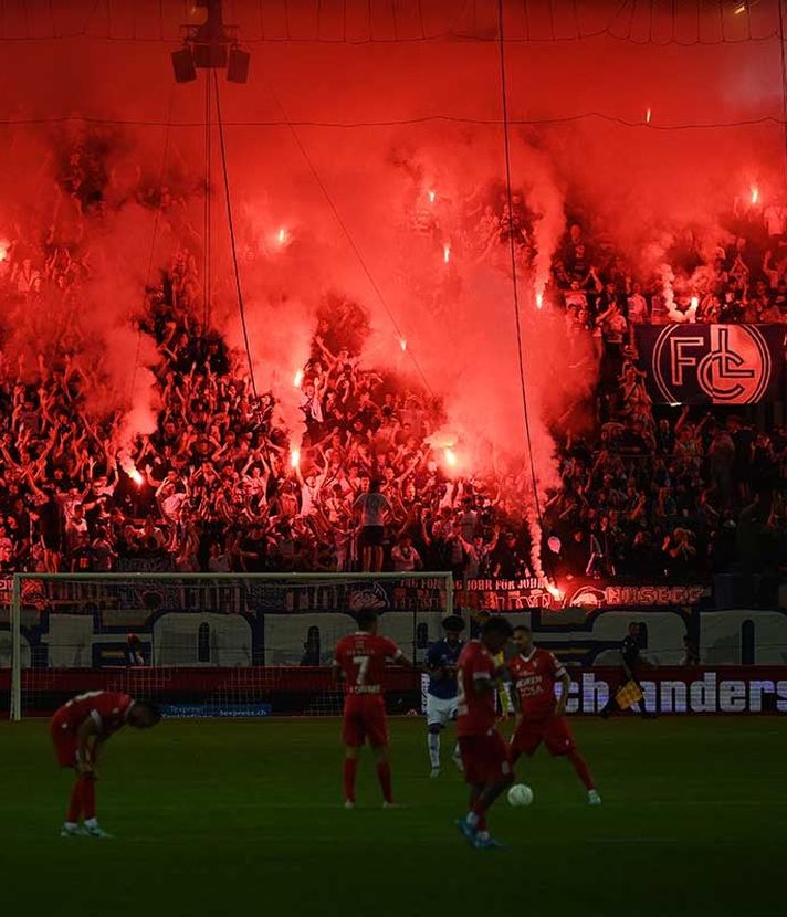 Wer schürt hier das Feuer? FCL-Fans und Polizei zanken sich