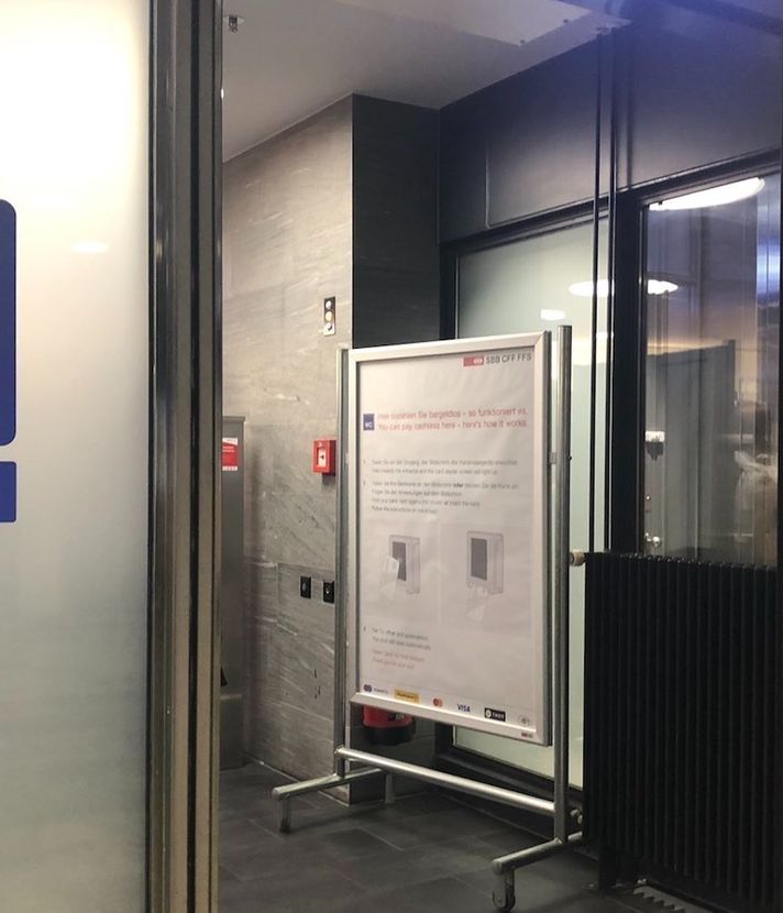 Luzern: Jetzt geht’s mit der Zutrittskarte aufs Bahnhofs-WC