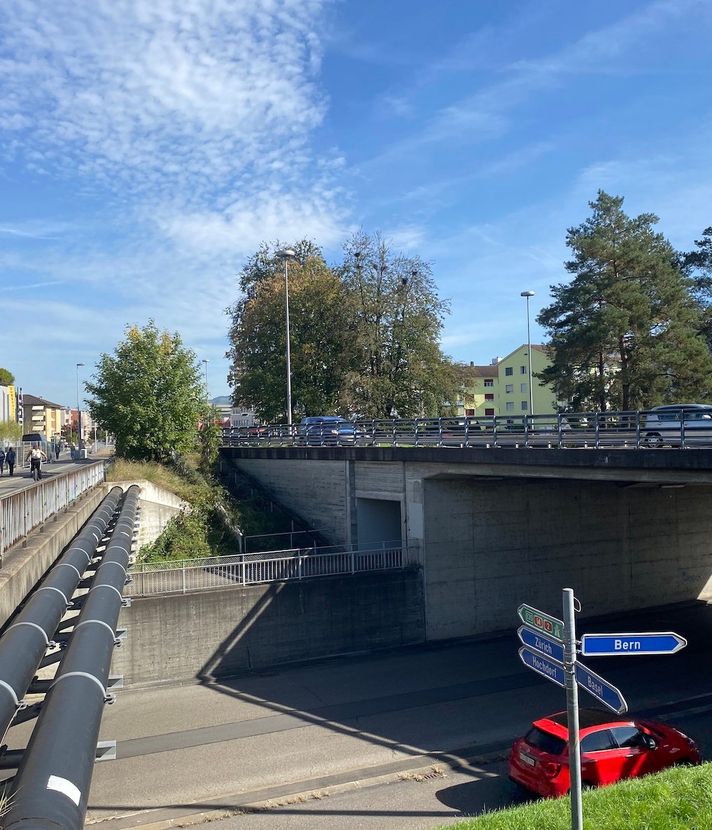 Strassensperrungen bremsen Verkehr in Sursee
