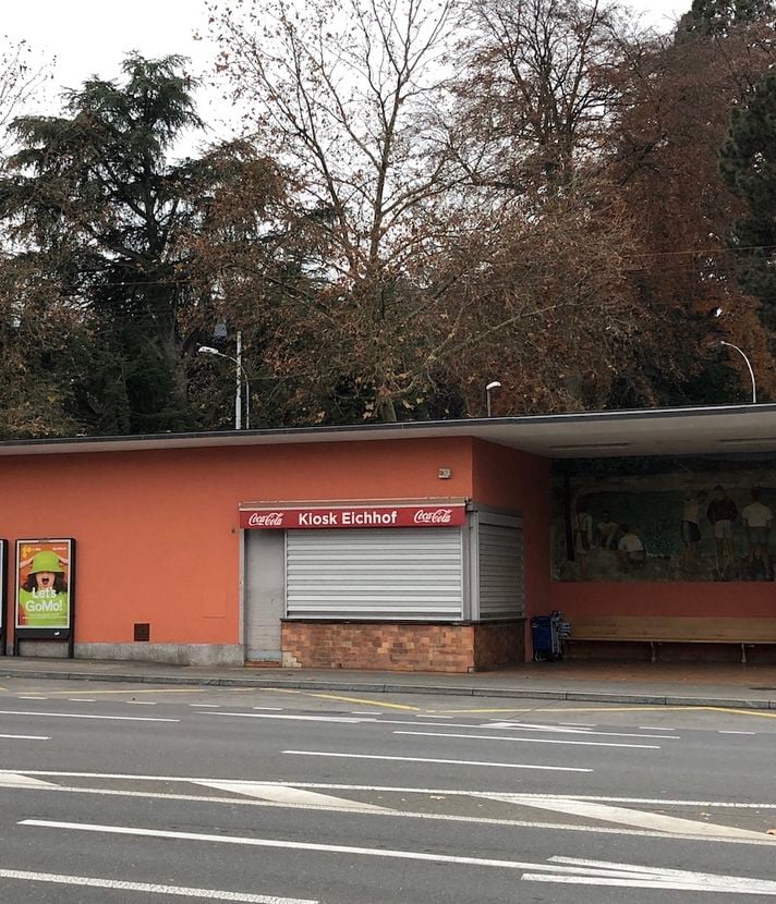 Eichhof-Kiosk: Bald gibt es hier wieder Kaffee und Gipfeli