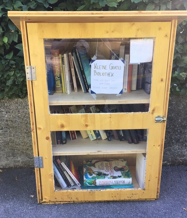 In Luzerner Quartieren boomen die Guerilla-Bibliotheken