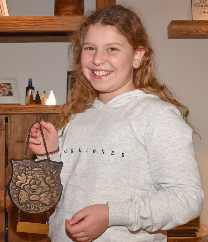 Ebikoner Fasnachtsplakette wurde von 10-Jähriger designt