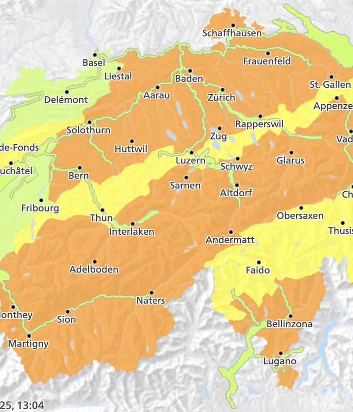 Bund warnt: Eisregen führt zu Rutschgefahr rund um Zug