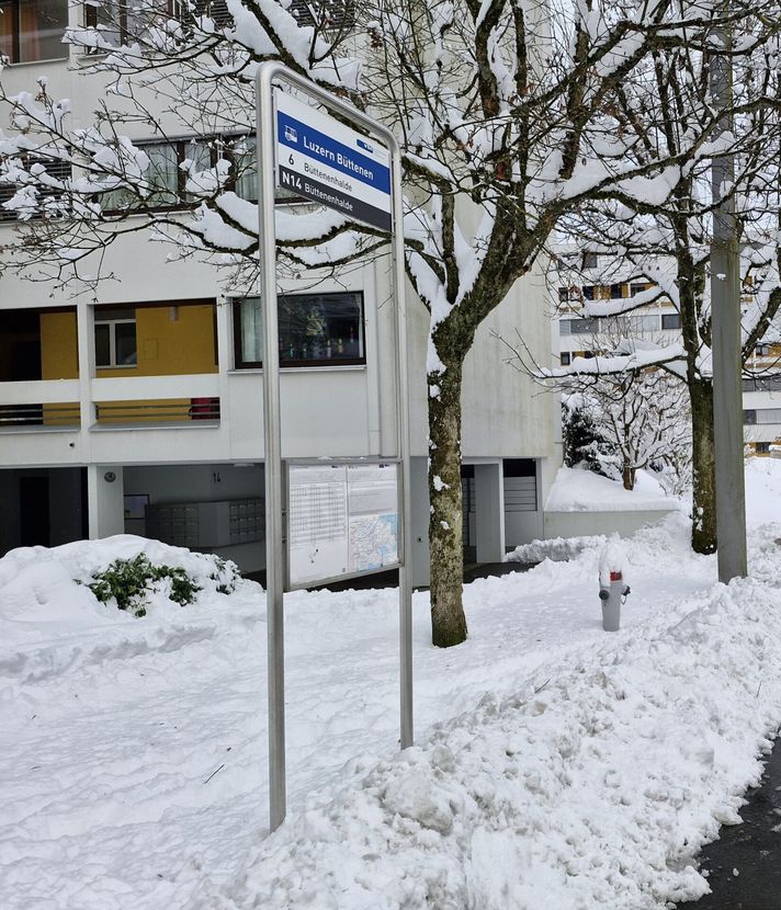 Luzern zügelt Bushaltestelle und enteignet dafür Private