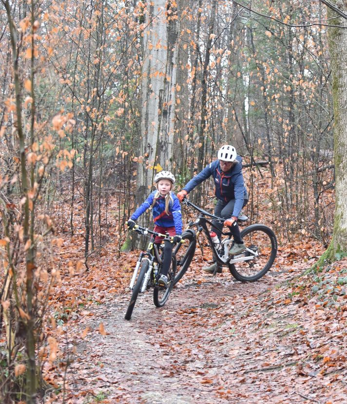 Biken im Bireggwald – warum eine Luzernerin trotz Verbot fährt