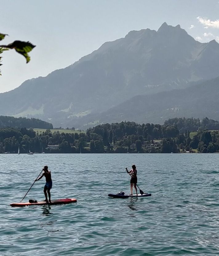 Den See auf dem Brett überqueren: Das musst du beachten