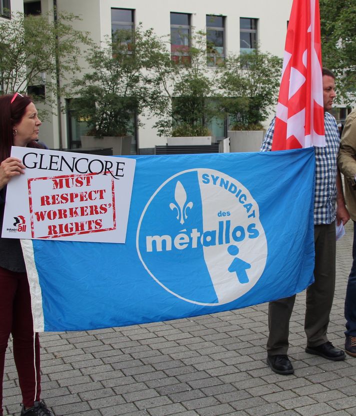 Demo gegen Glencore: Für Zuger Linke keine Priorität