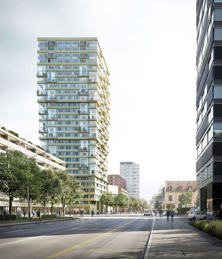 Hochhaus Pi: Stadtzuger wollen in die Höhe bauen