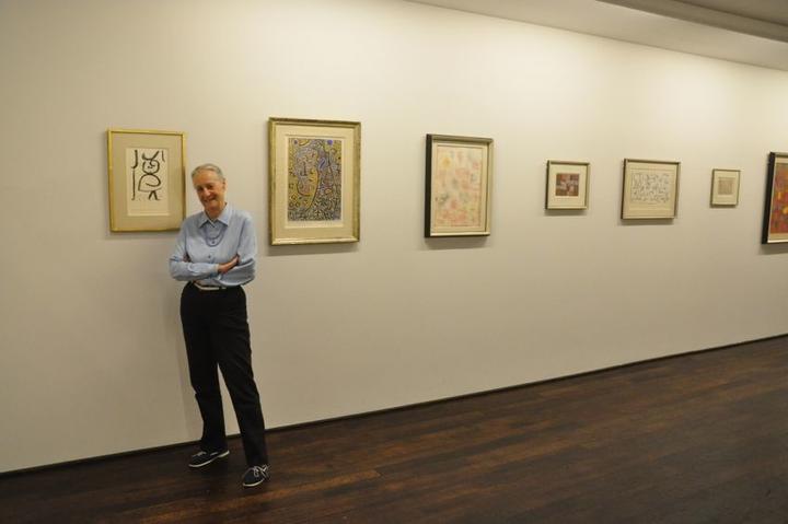 Das Bild x=chen von Paul Klee war das erste Bild, das Angela Rosengart selbst erworben hat.