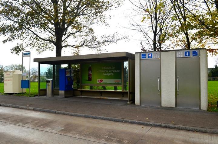 Hirtenhof vbl-Endstation: Alte Anlage.