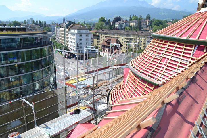 Wetterfest: Der «Anker» hat ein komplett neues Dach erhalten.