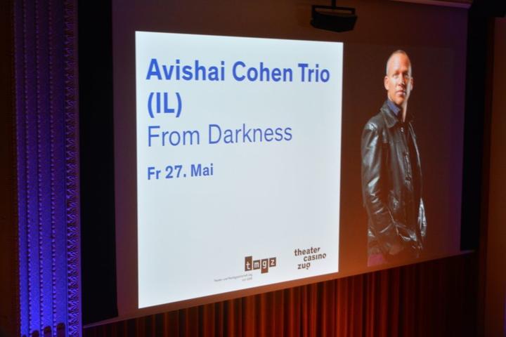 Als «absolutes Highlight der Saison» bezeichnete Samuel Steinmann das Konzert des israelischen Avishai Cohen Trios.