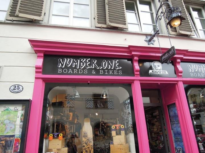 Der Shop mit dem Namen «Number one» an der Luzerner Pfisterngasse war in den 1980er-Jahren der Erste seiner Art.