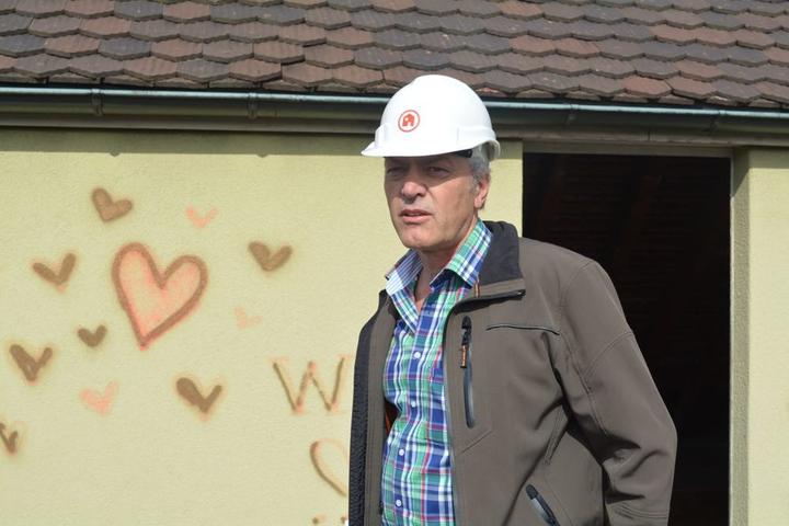 Franz Studer ist Bauleiter des Projekts Himmelrich 3 und wird während der ganzen Abbruch- und Neubauphase den Überblick behalten.