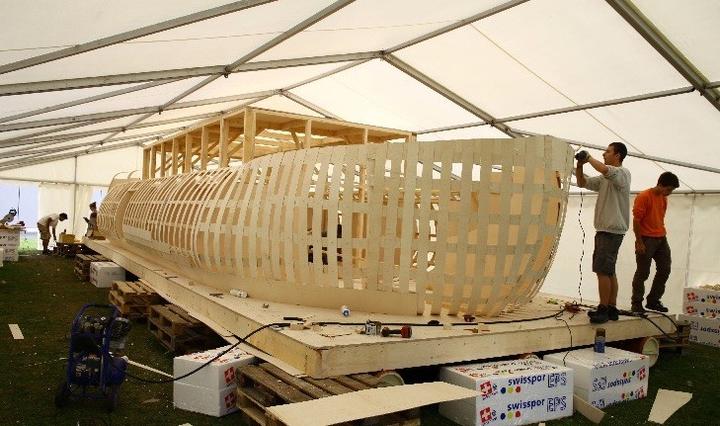 So wirds gebaut: Bau eines der «Tolerance Ships»