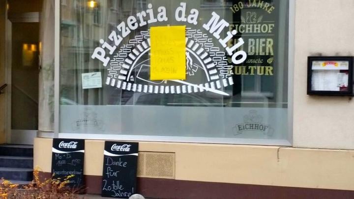Im Dezember wurde es öffentlich: Die Pizzeria Da Milo schliesst. (Bild: lwo)