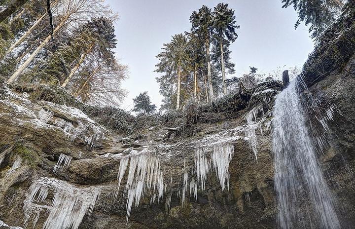 Die Zentralschweiz im Winter (Bild: Gabriel Ammon/AURA)