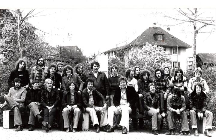 Die versammelte Rockszene Innerschweiz anno Mai 1977. Kennen Sie jemanden?