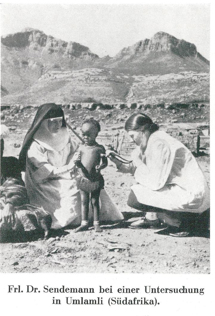 Untersuchung in Südafrika anno 1935.
