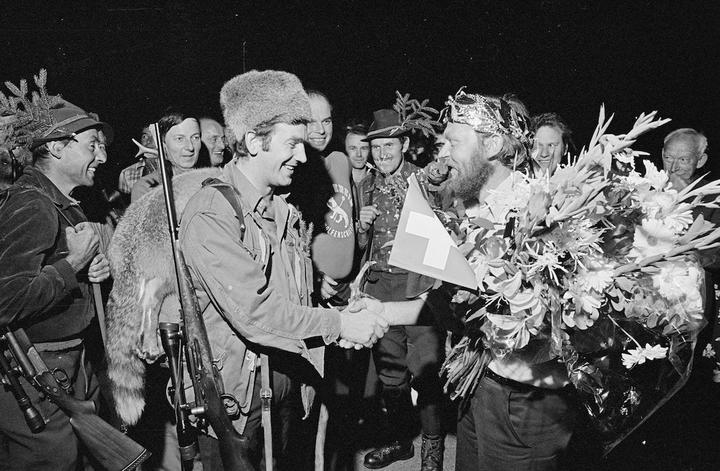 <p>Martin Durrer aus Oberrickenbach wurde Schützenkoenig am eidgenössische Schützenfest 1979 (Bild: Emanuel Ammon/AURA)</p>