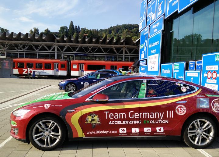 <p>Neben Deutschland sind u.a. auch Teams von Amerika, Spanien und China vertreten. (Bild: Jonathan Wartmann)</p>
