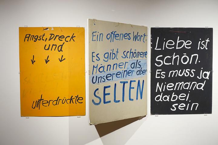 <p>Sprachwitz und Provokation prägten Emil Mansers Plakate.</p>
