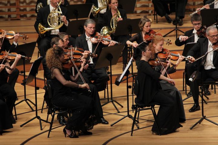<p>Die Streicher erwecken die verträumten Melodien zum Leben. (Bild: Obrasso Concerts)</p>