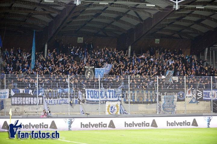 <p>Die Unterstützung der Fans trug den FCL bis ins Elfmeterschiessen. (Bild: fcl.fan-fotos.ch / Dominik Stegemann)</p>