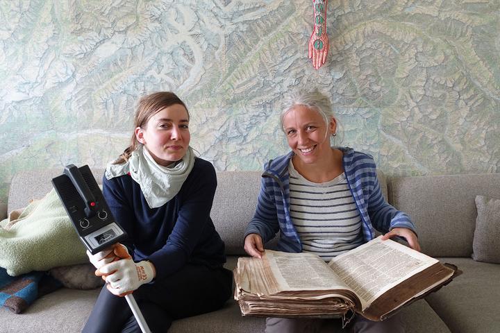 <p>Sabina Oehninger (links) und Tatjana Erpen haben den Verein Gelbes Haus mitbegründet.</p>