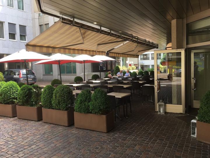 <p>Geheimtipp: Die Terrasse des Restaurants Giardino am Reiffergässli.</p>