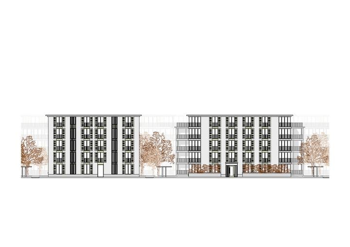 <p>Eine Skizze der neuen Wohnhäuser der Baugenossenschaft Luzern.</p>