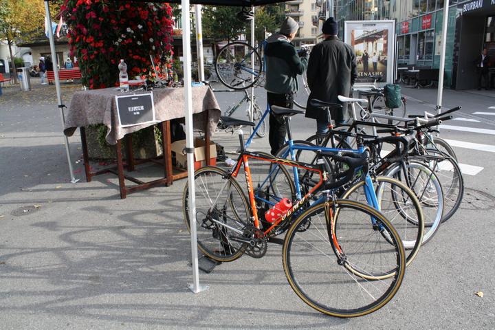 <p>Upcycler Markt im Bourbaki am Reparaturtag 2017 in Luzern</p>