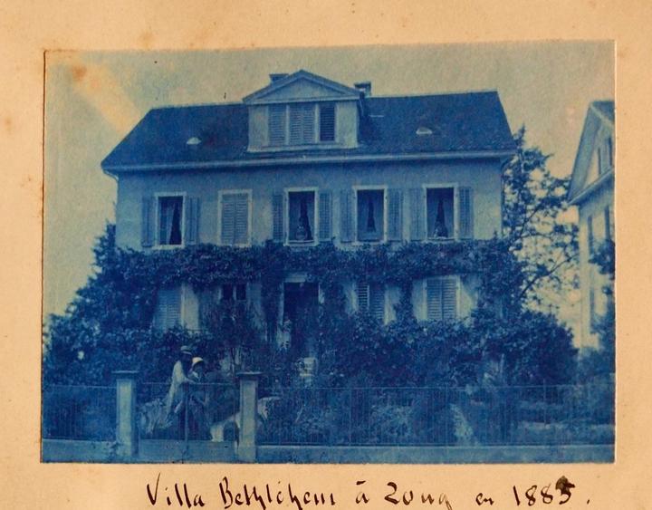 <p>Das Haus der Familie Kaiser in Zug. Genannt: Betlehem.</p>