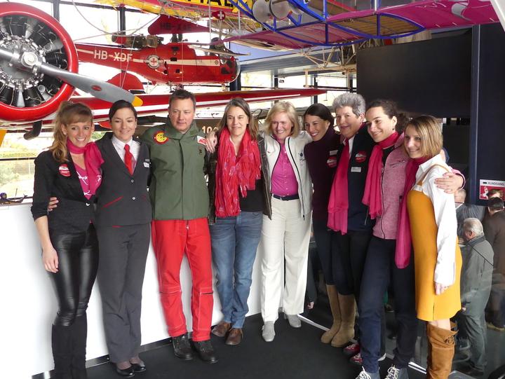 <p>Pilotinnen-Vereinigung «Women Pilots» nimmt den Patrouille-Suisse-Chef Nils Hämmerli in die Mangel.</p>