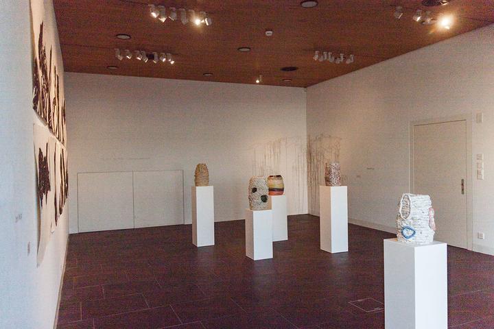 <p>Derzeit wird Gegenwartskunst von Luzerner Künstlern im Museum ausgestellt.</p>