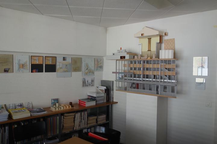 <p>Modell Bibliothek im Bourbaki-Panorama Luzern. (Foto: Gerold Kunz)</p>