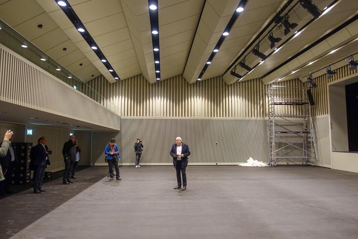 <p>Blick in den neuen Pilatussaal, wo sich künftig auch die Krienser Einwohnerräte treffen.</p>