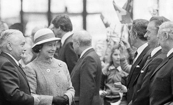 <p>Queen Elisabeth II besucht 1980 Luzern und das Rütli. Bild: Emanuel Ammon/AURA</p>