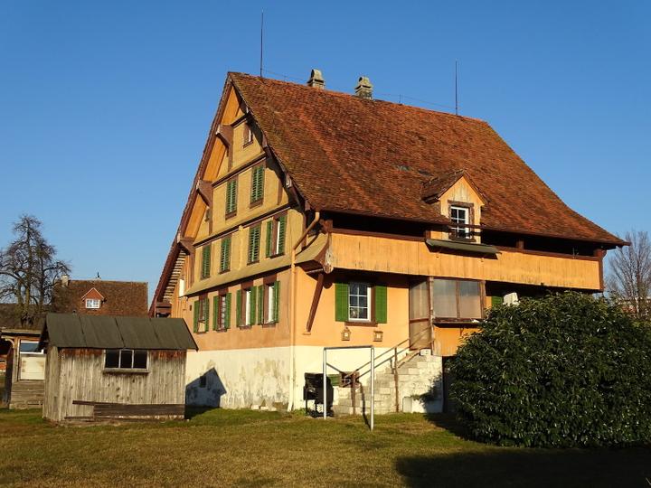 <p>Schmuck: das denkmalgeschützte Haus Letzi 1 in Zug.</p>