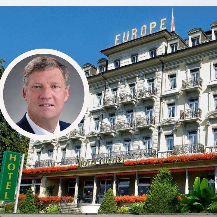 Conrad Meier ist Direktor des Grand Hotel Europe und Präsident von Hotellerie Suisse Sektion Luzern.