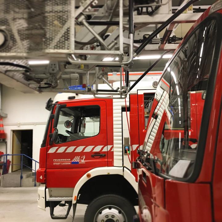 Feuerwehr Stadt Luzern Wache Kleinmatt