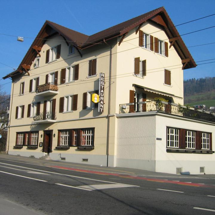 Geht nach 100 Jahren Betrieb in den vorläufigen Ruhestand: Das Restaurant Neuhof in Kriens.
