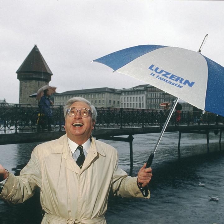 Kurt H. Illi lockte 1992 Touristen mit einer Regengarantie nach Luzern – das war vor den grossen Hitzewellen 2003 und 2018.