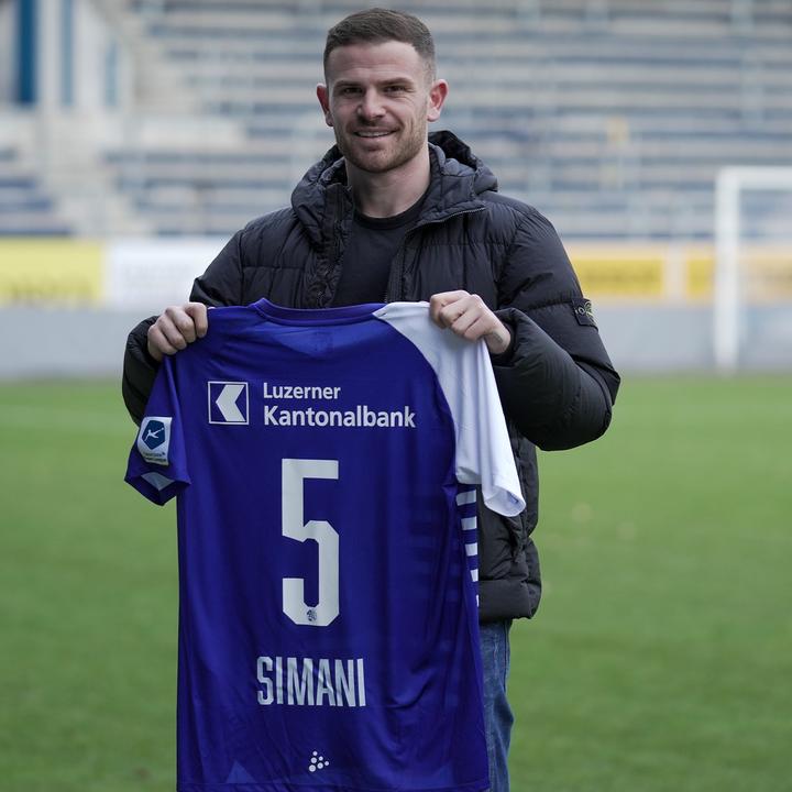 Denis Simani wechselt vom FC Vaduz zum FC Luzern