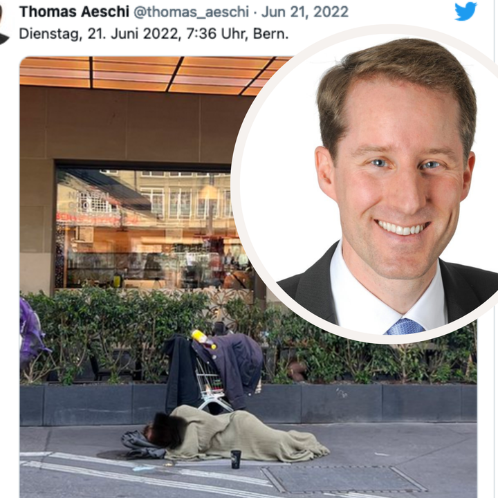 Thomas Aeschi löst erneut einen Shitstorm auf Twitter aus