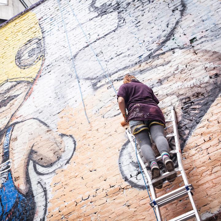 Luzerner Streetart-Künstler peppen New York auf