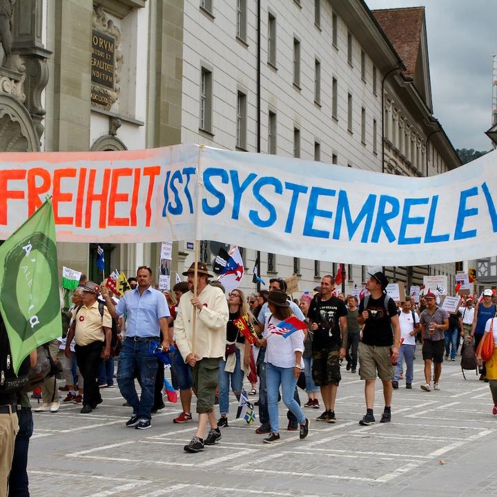 Corona-Demo: Staatsanwaltschaft entlastet Luzerns Behörden