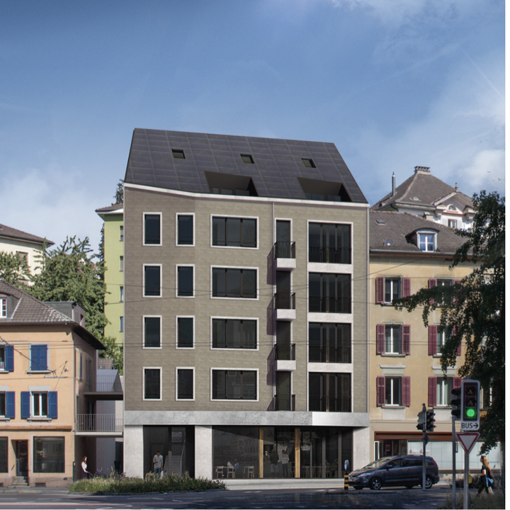 So soll das neue Gebäude aussehen, in welches Urban Spice Luzern einzieht.